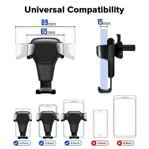 Image of Universal Gravity Car Phone Holder